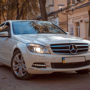 Білий Mercedes-Benz кортеж, фото 13